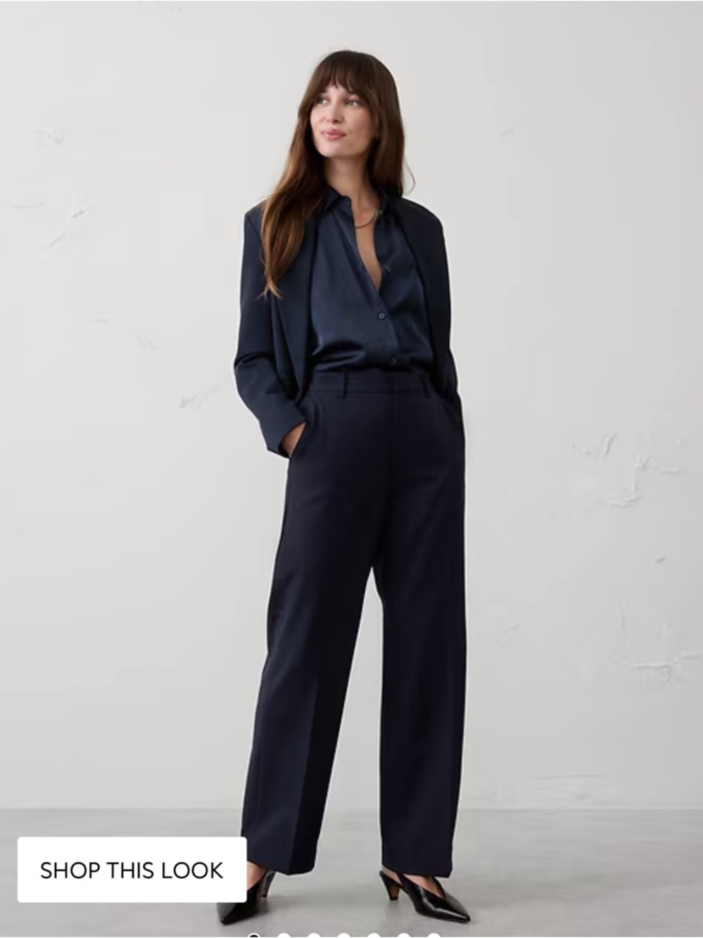 NWT Banana Republic Sculpted Stretch Trousers